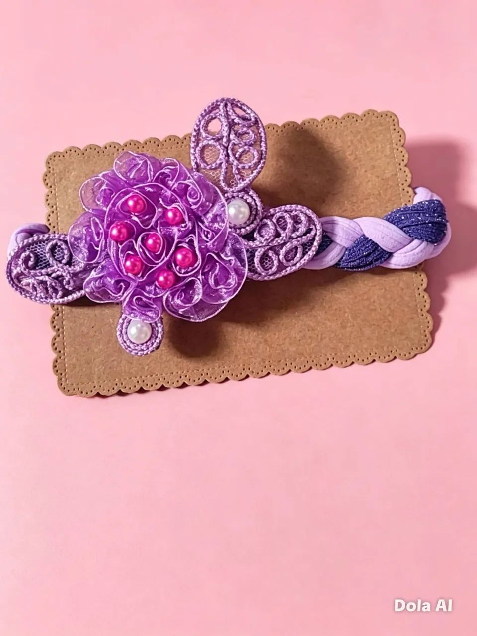Faixa de cabelo para bebê 