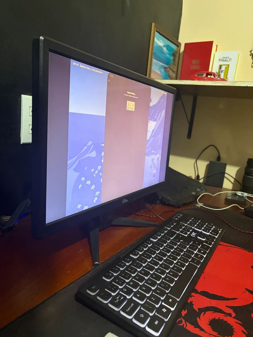 Monitor 20 polegadas Doutor Office 70hz 2 portas HDMI - Foto 3