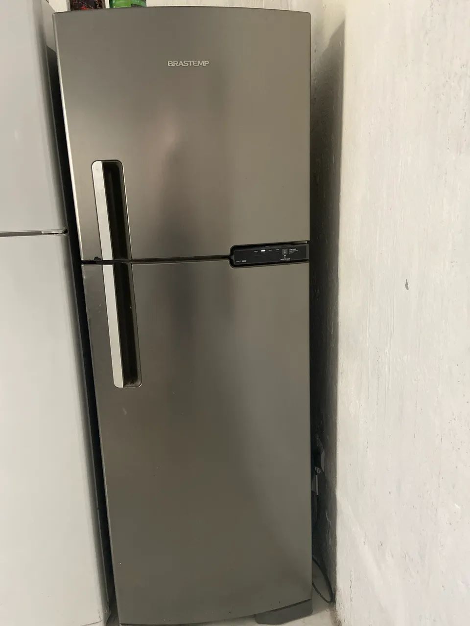 Geladeira Brastemp inox 