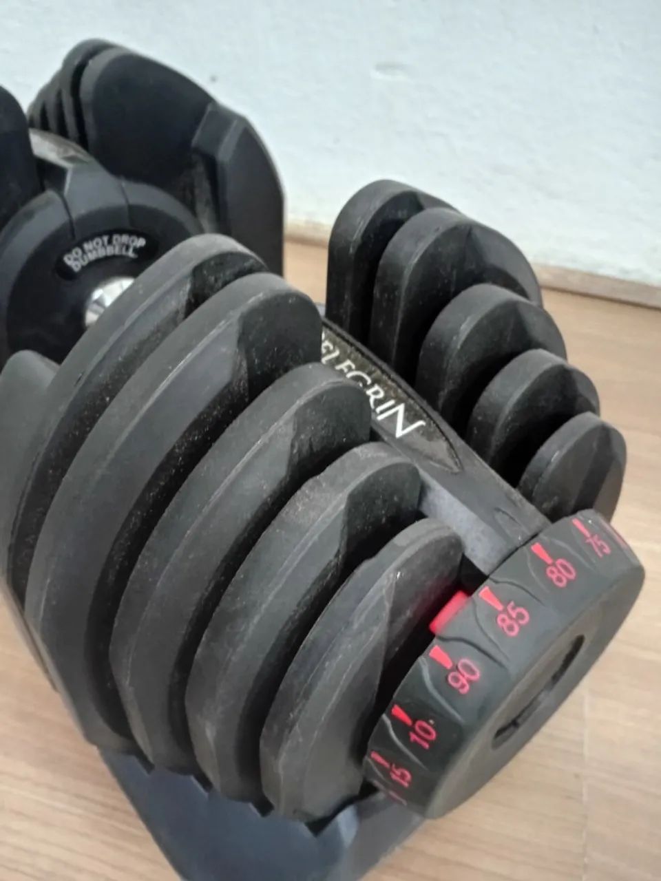 Haltere com Regulagem de Anilhas 40kg - Foto 4