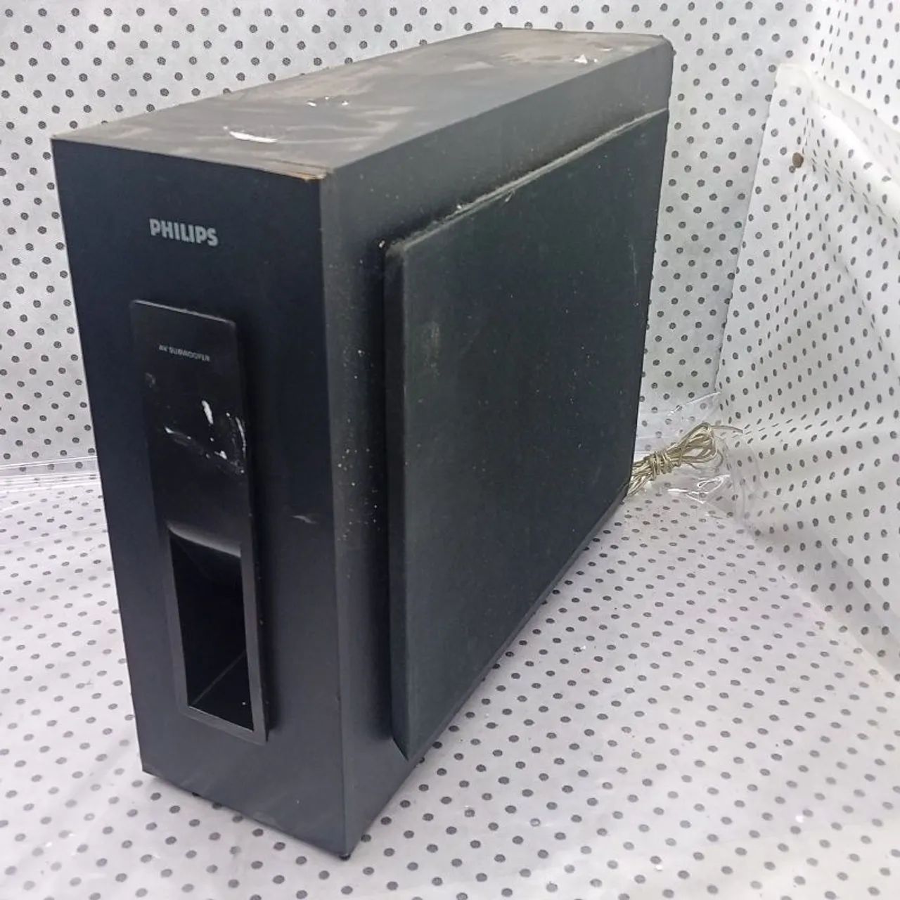 caixa subwoofer philips sw3011