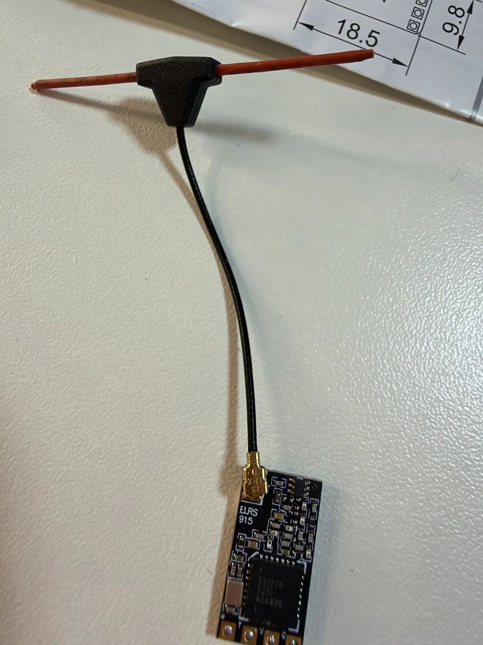 Receptor ExpressLRS Jumper 915MHz AION RX NANO FPV - Foto 2