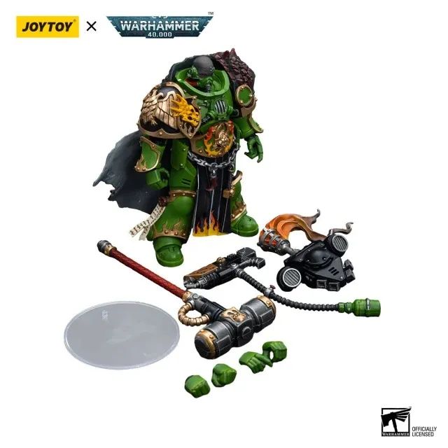 Action figure capitão salamander Adrax Agatone Warhammer 40k