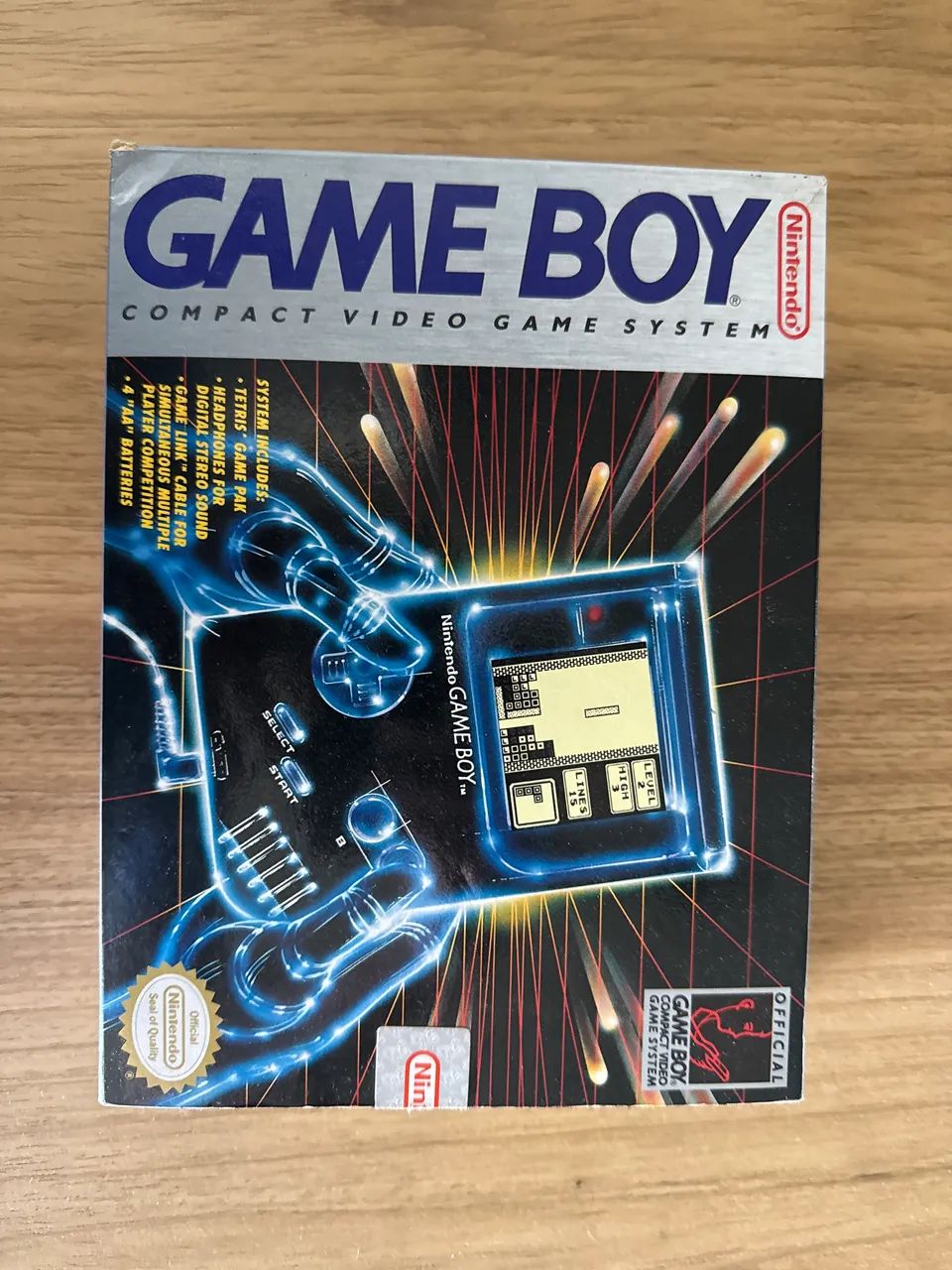 Gameboy DMG - Na caixa CIB - Com Tetris e serial batendo