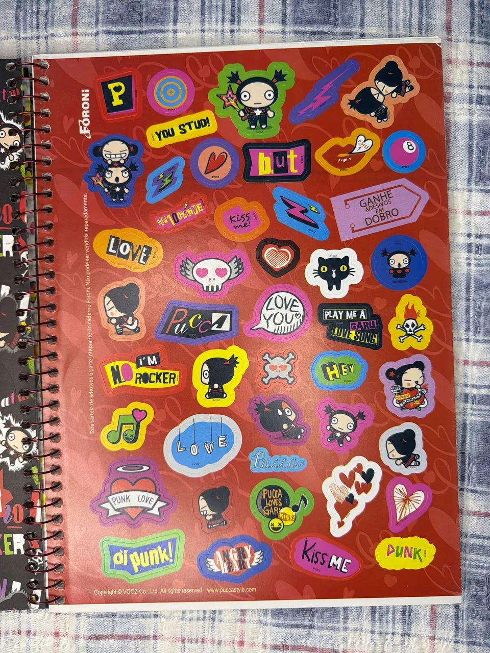 Caderno Pucca anos 2000 - Foto 4