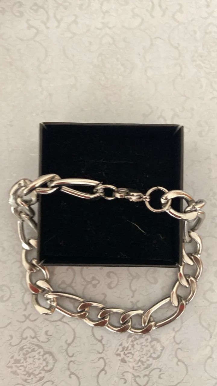 Pulseira de prata nunca usada - Foto 2