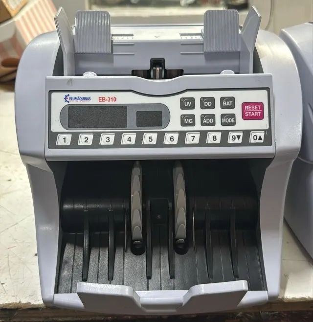 Contadora De Cédulas Eb-310 Com Uv/mg Elumáquinas Exclusiv - Foto 2