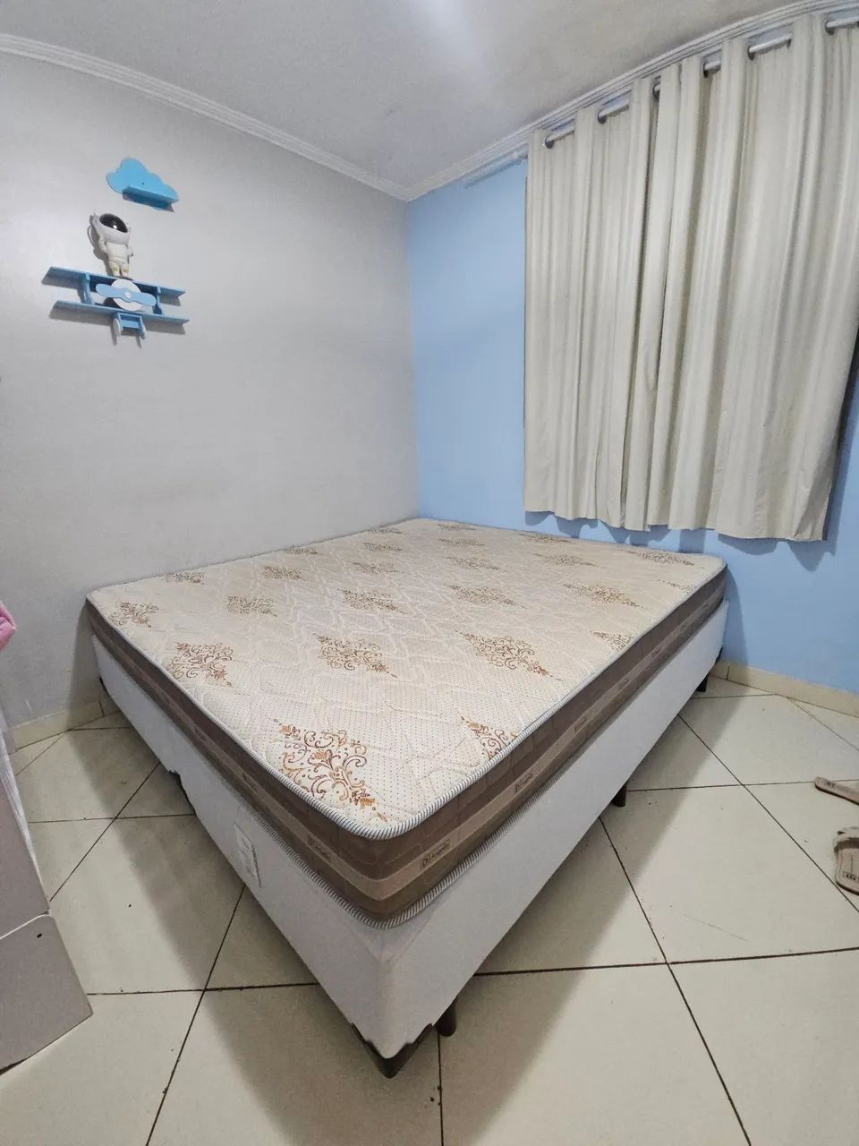 CAMA SUPER KING SIZE BASES + COLCHÃO 