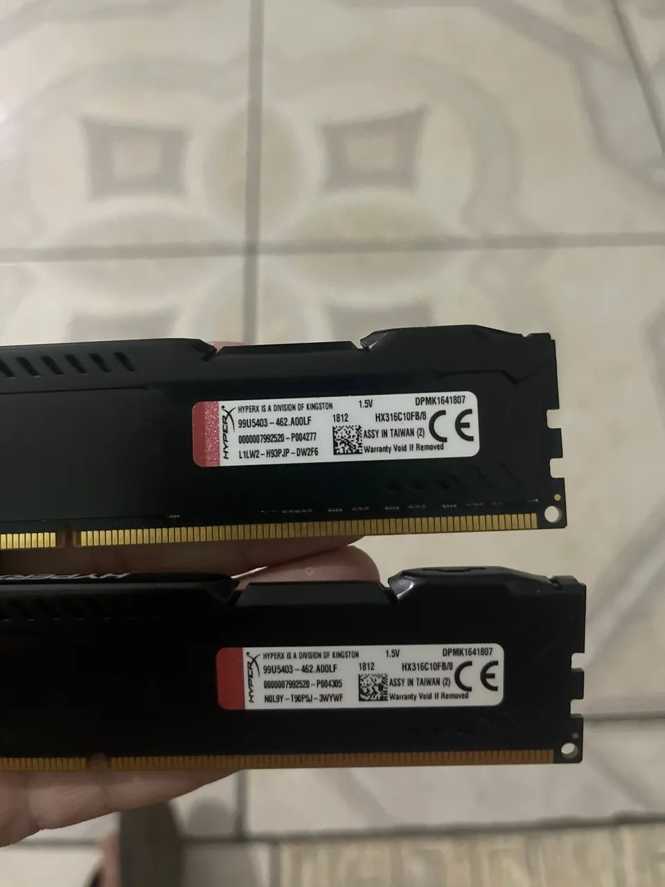 Memória Hyperx DDR3 1600 - Foto 2