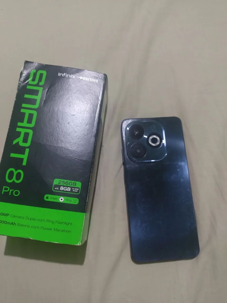 INFINIX 8PRO  256G COM 8GB 4RAM+4 - Foto 3