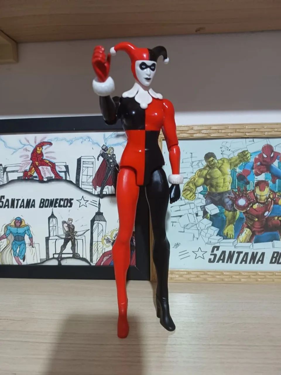 Arlequina 30cm original marca Hasbro 
