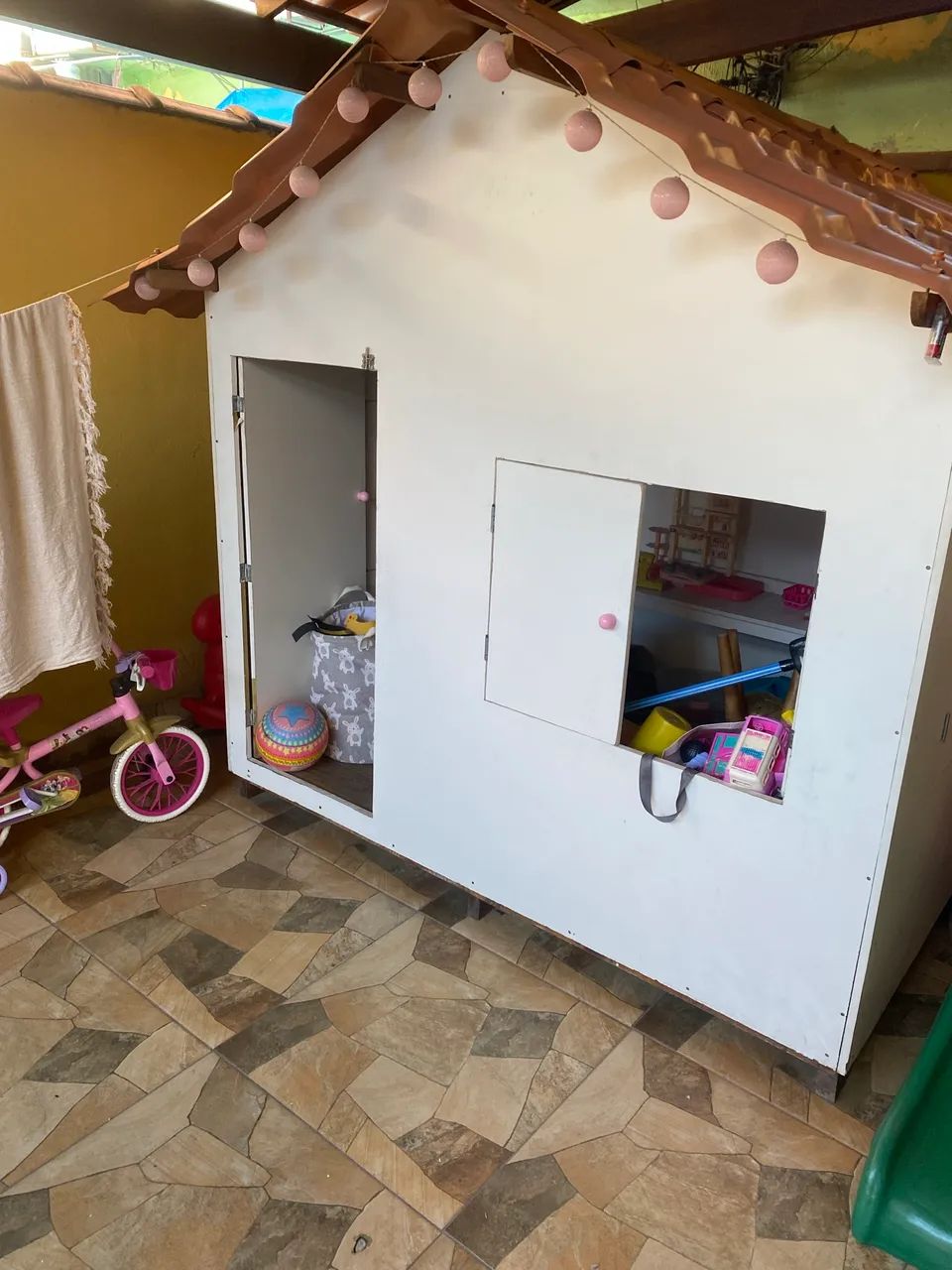 Casinha de madeira infantil 