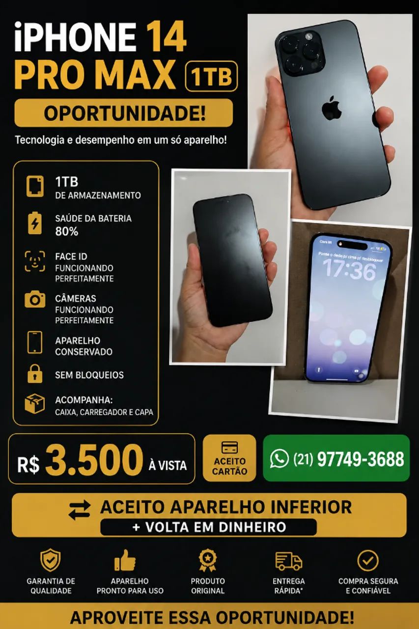 Iphone 14 pro max 1 tb