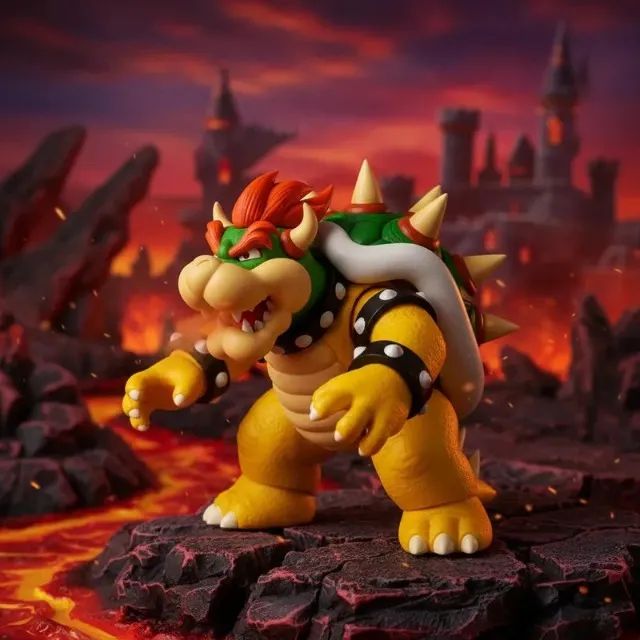 Figura de ação S.H.Figuarts Bowser (SUPER MARIO) - Foto 3