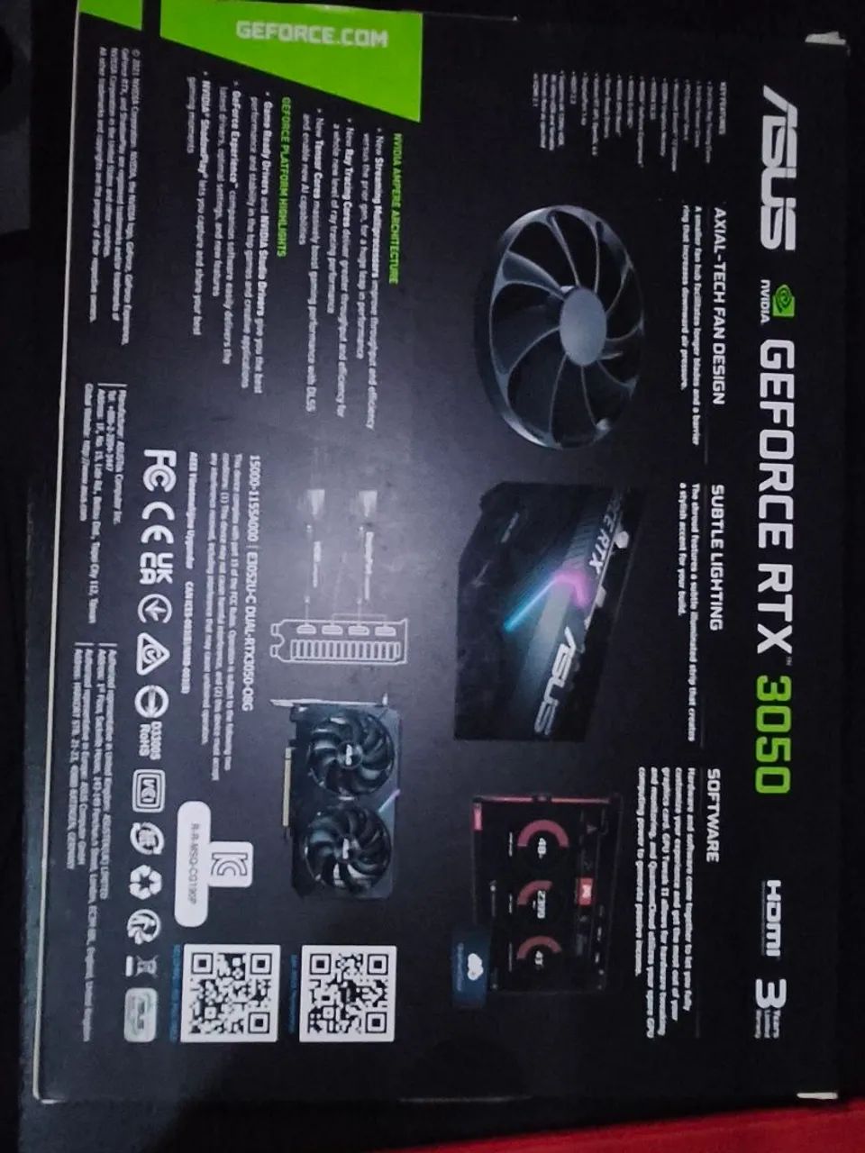 Placa de vídeo RTX 3050 8GB ASUS - Foto 3