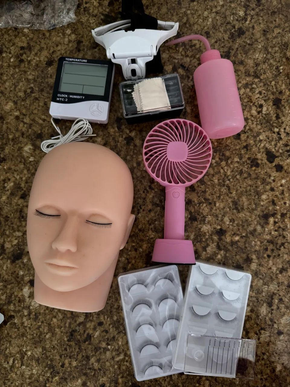 Kit para alongamento de cílios 