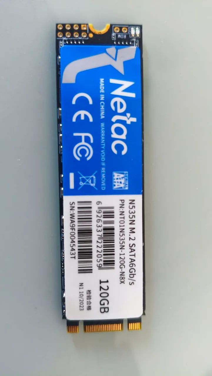 SSD 128Gb N535n M.2 NETAC - Foto 3