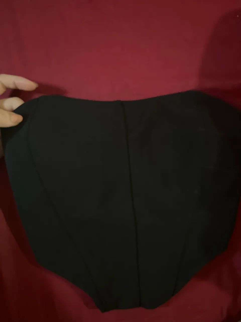 Cropped preto