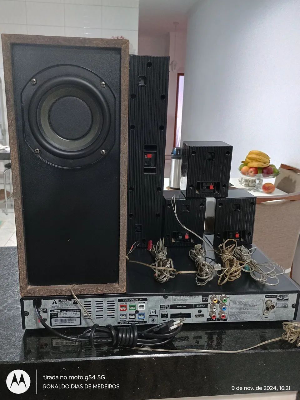 Samsung htc460 home teather - Foto 3