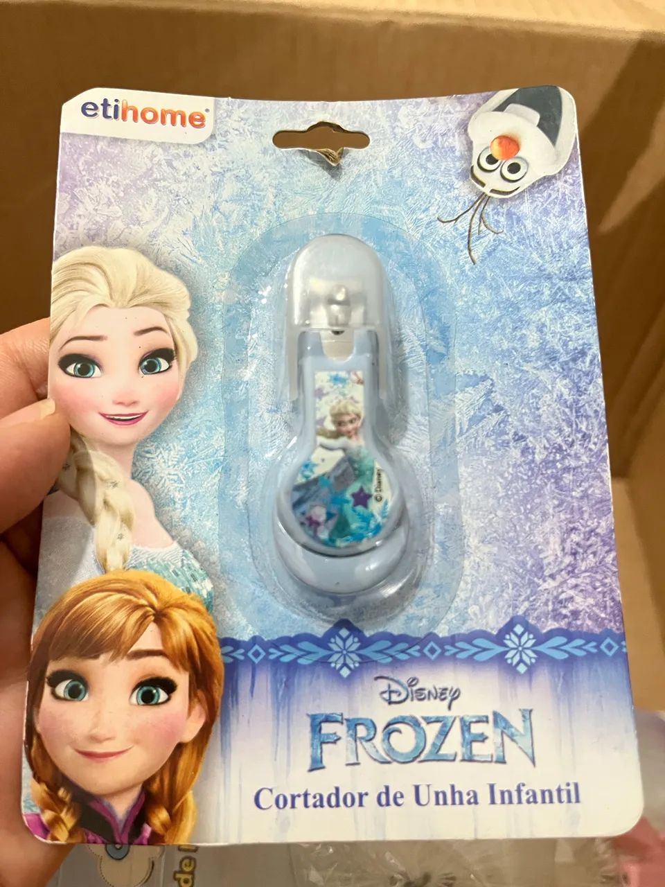 Cortador de Unhas de Bebê com Capa Princesas Frozen - Foto 2