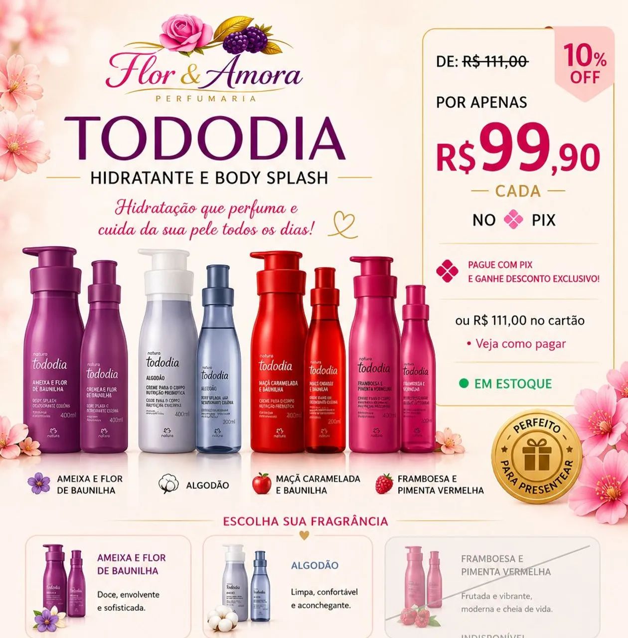 Tododia Hidratante +Body splash 