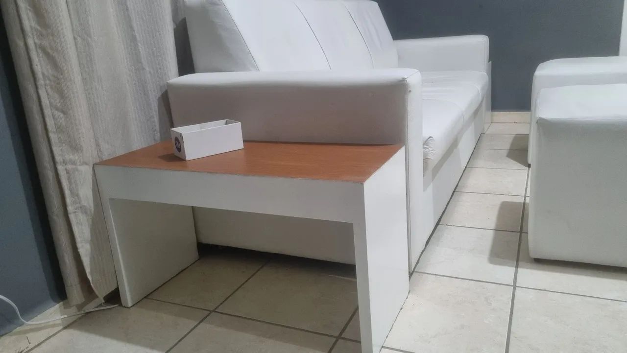 PAR DE MESA DE APOIO LATERAL PARA SALA