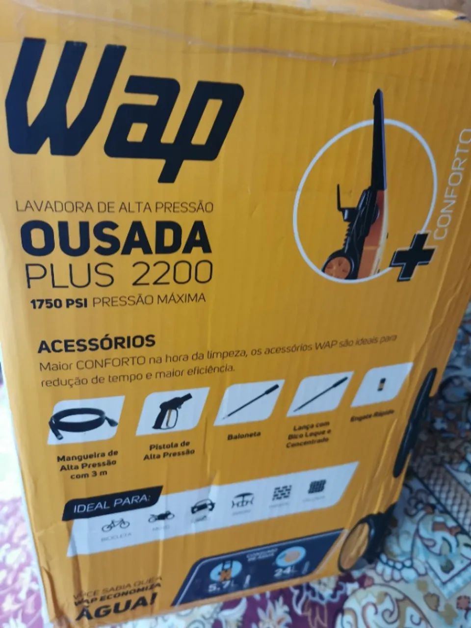 Lavadora de alta pressão wap OUSADA PLUS - Foto 2