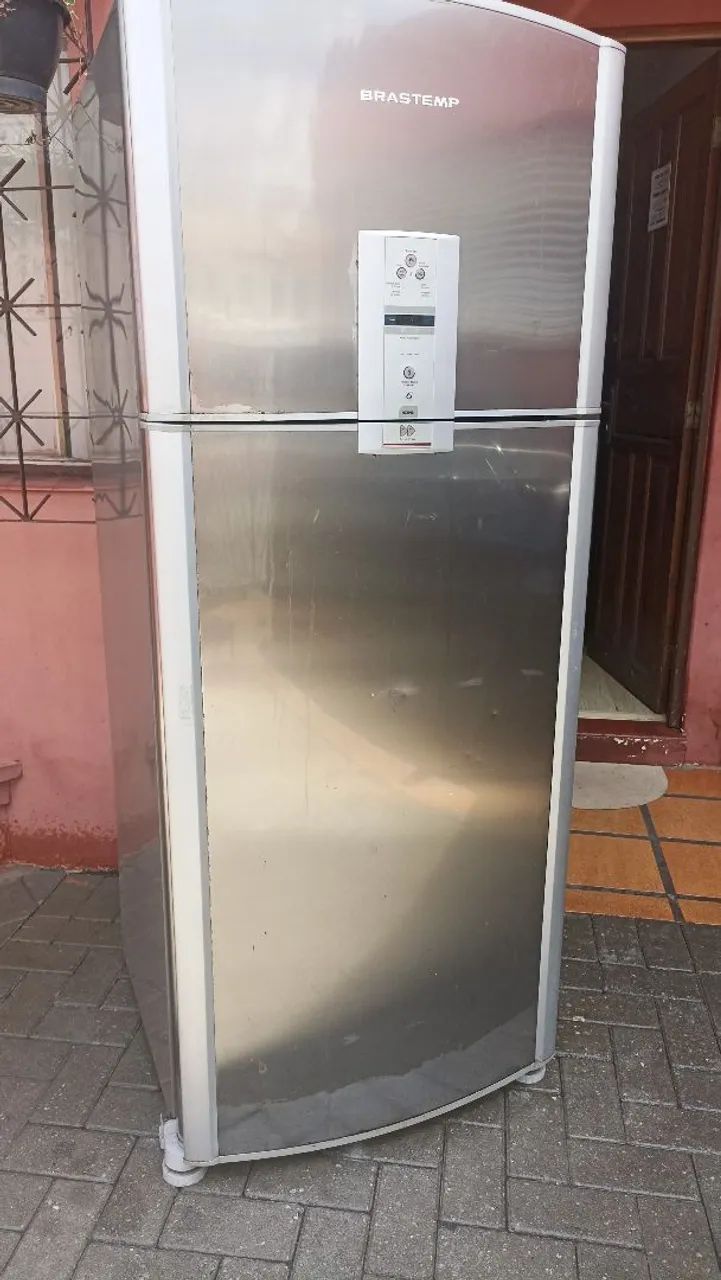 Geladeira Brastemp Frost Free Inox Entrego
