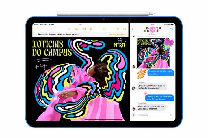 iPad 11 A16 128GB Azul - Foto 4