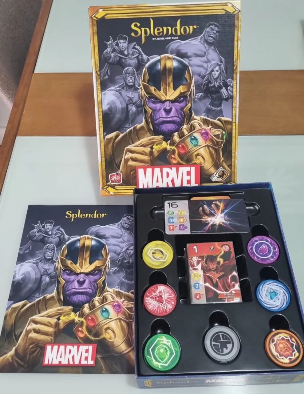 Splendor Marvel Jogo Tabuleiro 