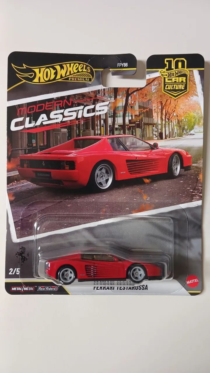 Hot Wheels Premium Ferrari Testarossa 