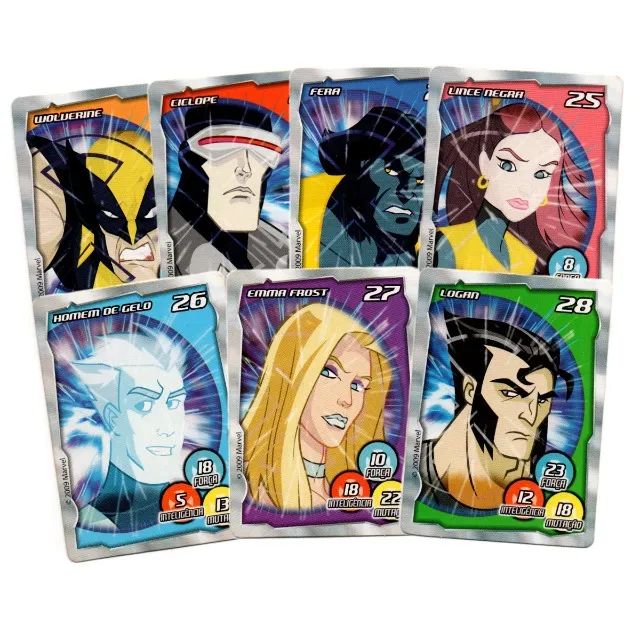 Cards Wolverine e X-men Elma Chips Original - 5 Unidades - Foto 4