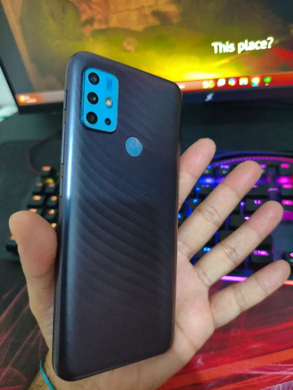 Moto G20 ótimo estado funcionando tudo - Foto 2