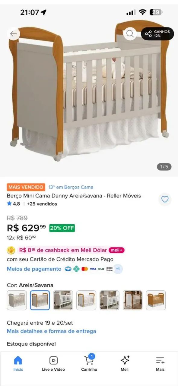 Berço nunca usado. - Foto 3
