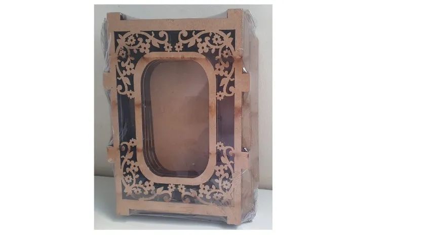 Luminária abajur em MDF - Foto 2