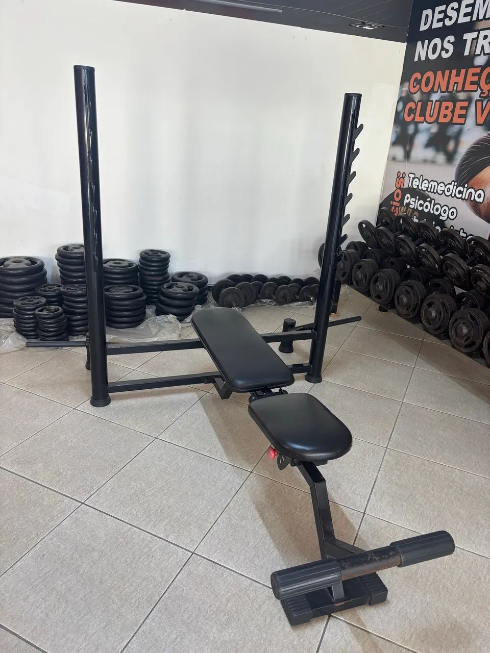 Supino profissional 2x1