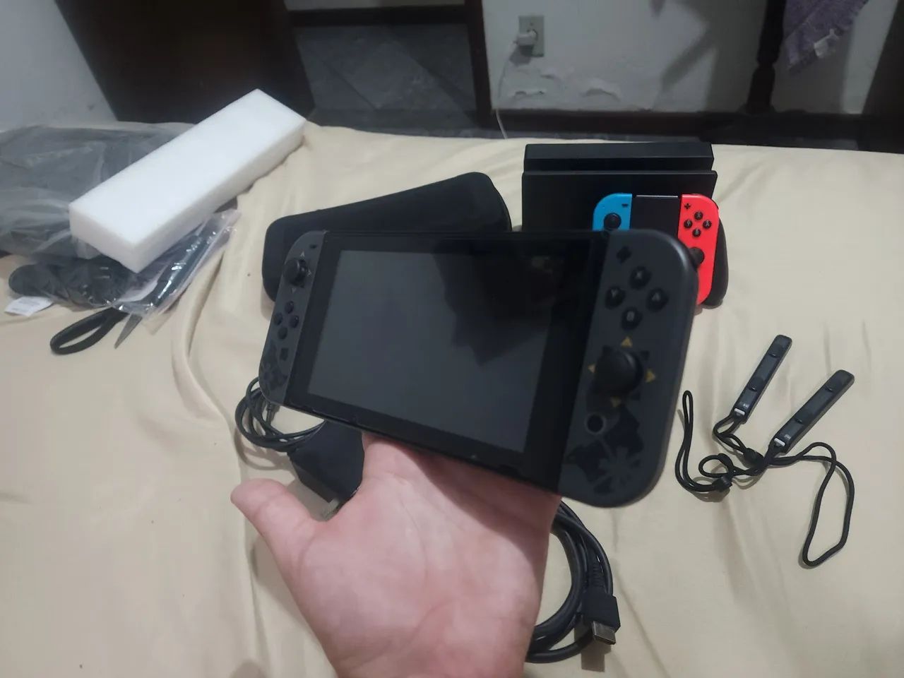 Nintendo switch v1 com acessórios  - Foto 2