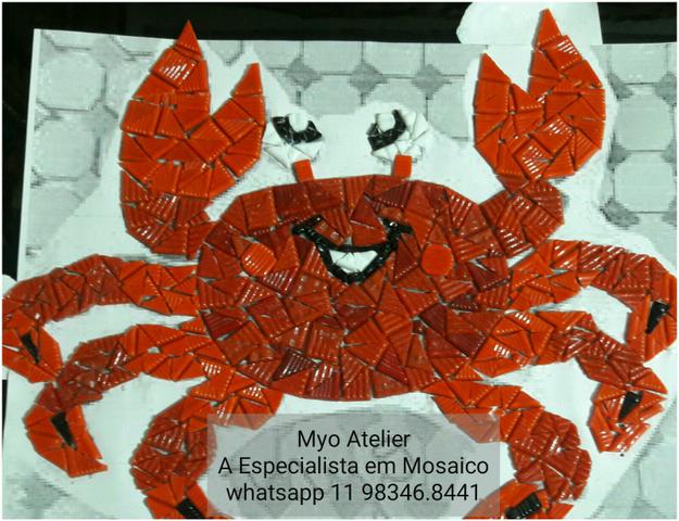 Fundo de piscina flor de lis mosaico - Foto 2