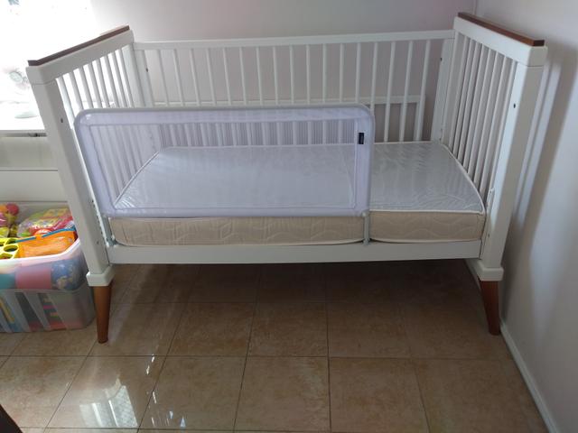 Berço mini cama branco laqueado - linha âmbar da sleeper - quarto crescente - Foto 3