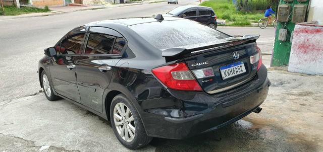 Honda Civic Sedan LXR 2.0 Flexone + GNV 5g 16V Aut. 4p - Preto - 2014 46.900 - Foto 4