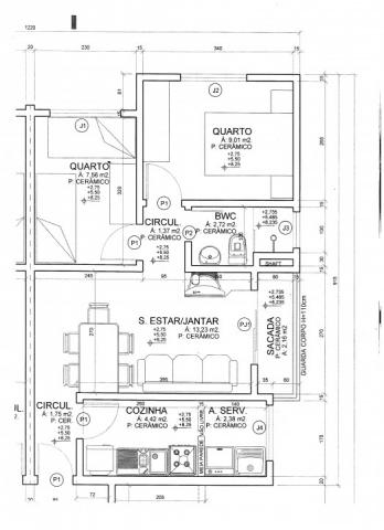 8287 | apartamento à venda com 2 quartos em santa cruz, guarapuava - Foto 5