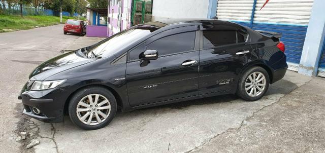 Honda Civic Sedan LXR 2.0 Flexone + GNV 5g 16V Aut. 4p - Preto - 2014 46.900 - Foto 3