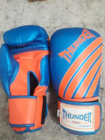 Luvas de boxe/14 thunder. R$90 - Foto 2