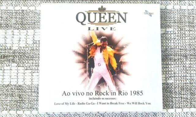 CD QUEEN ROCK IN RIO 1985 Live (Original/Ao Vivo Brasil) - Foto 4