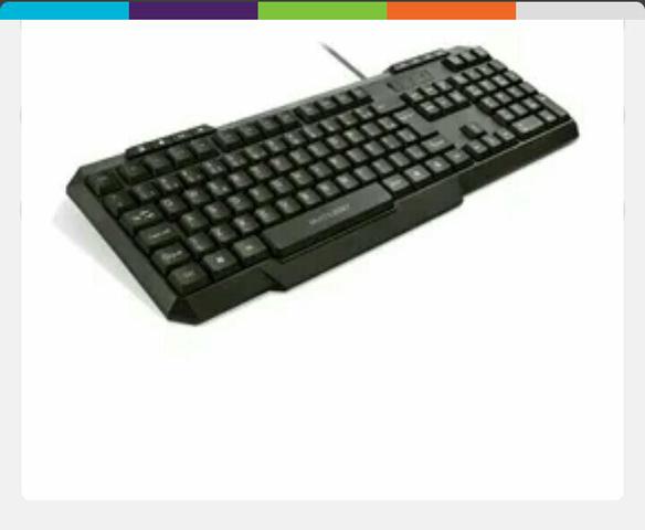 Teclado Multimídia Multilaser