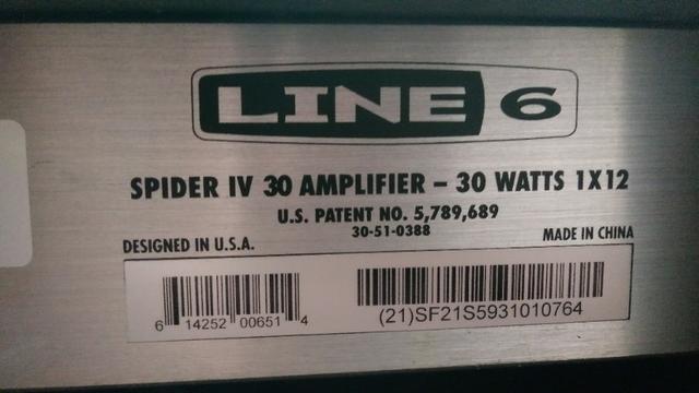 Amplificador Line 6 Spider IV 30W - Foto 3