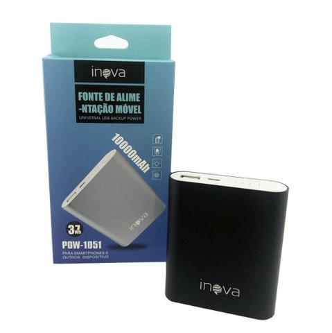 Carregador Portátil Power Bank Inova Pow-1051 10000mah