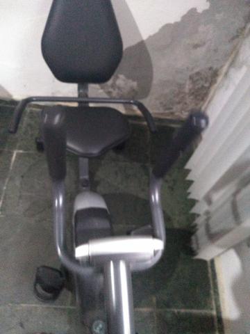 Bicicleta horizontal zerada. Montada e novinha - Foto 6