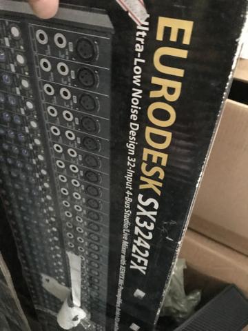 Behringer mesa de som eurodesk SX3242fx - Foto 4