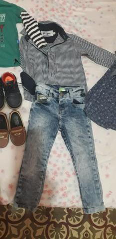 Roupas infantil menino e mas outras peças